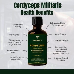 Raksharth Cordyceps Militaris – Drops for Pre Workout