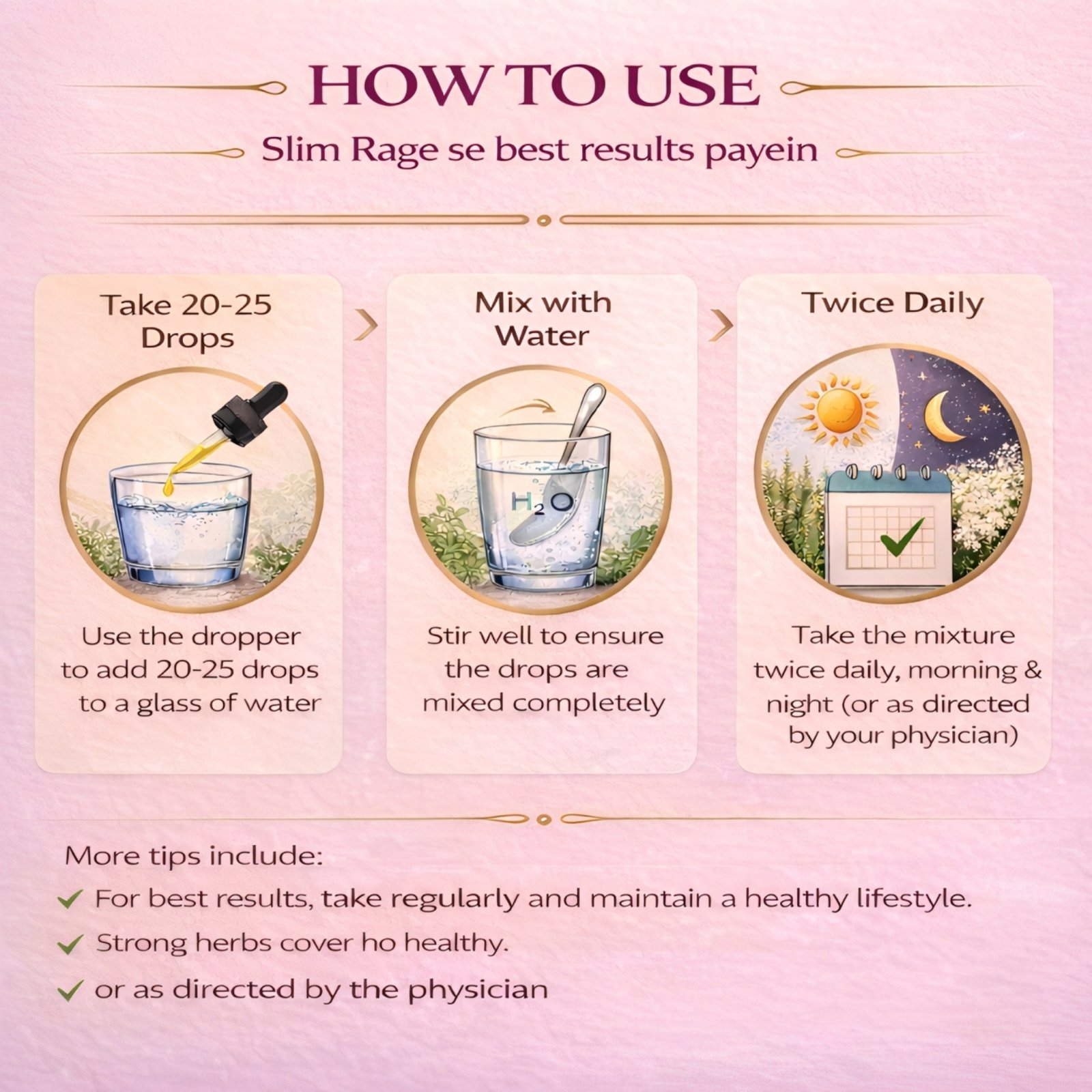 Raksharth Slim Rage 50ML Ayurvedic Liquid Extract Metabolism & Weight Management Support | Garcinia, Green Tea & Green Coffee Extract | Appetite & Digestive Support Formula