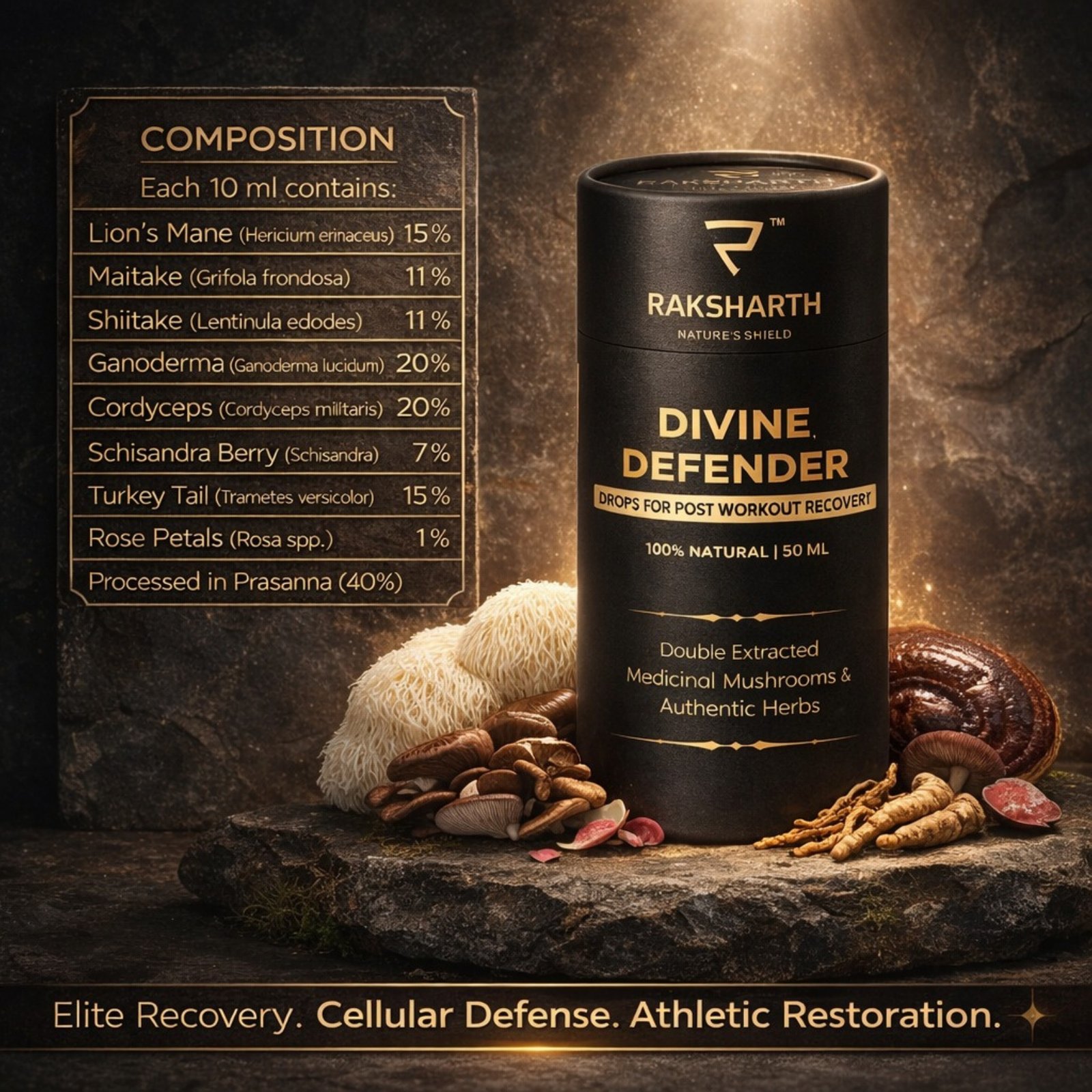 <b> Divine Defender </b> - Post Workout Recovery & Wellness Support - Image 3