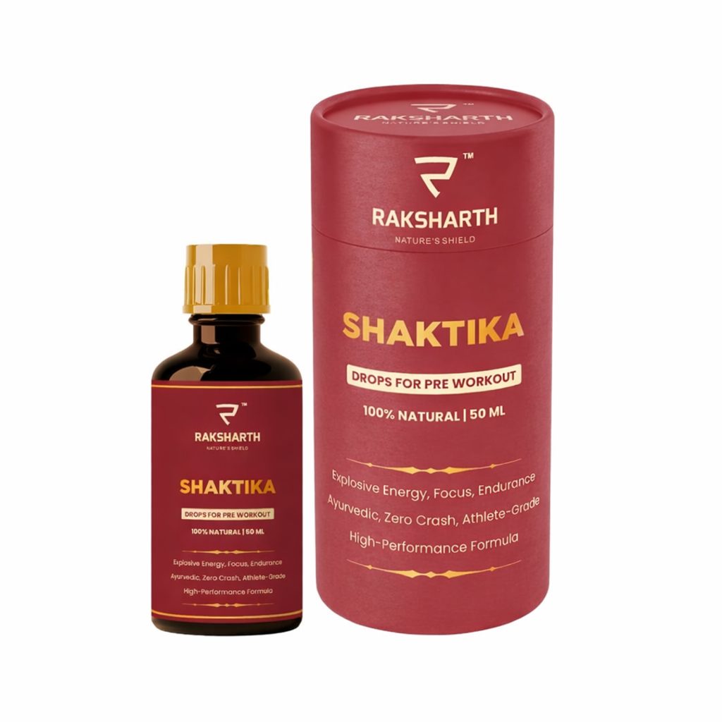 <b> Shaktika </b> - Natural Pre-Workout for Energy, Focus & Stamina